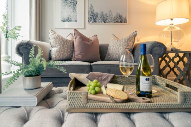 Show home living room